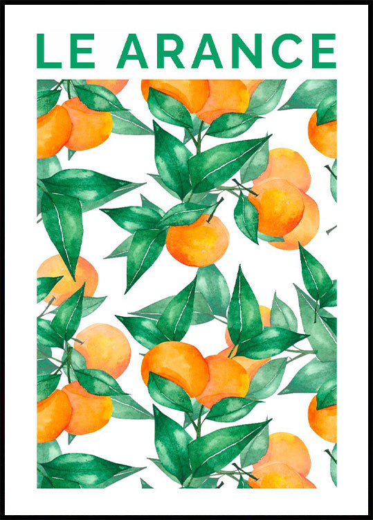 Orangen Poster - Posterbox.no