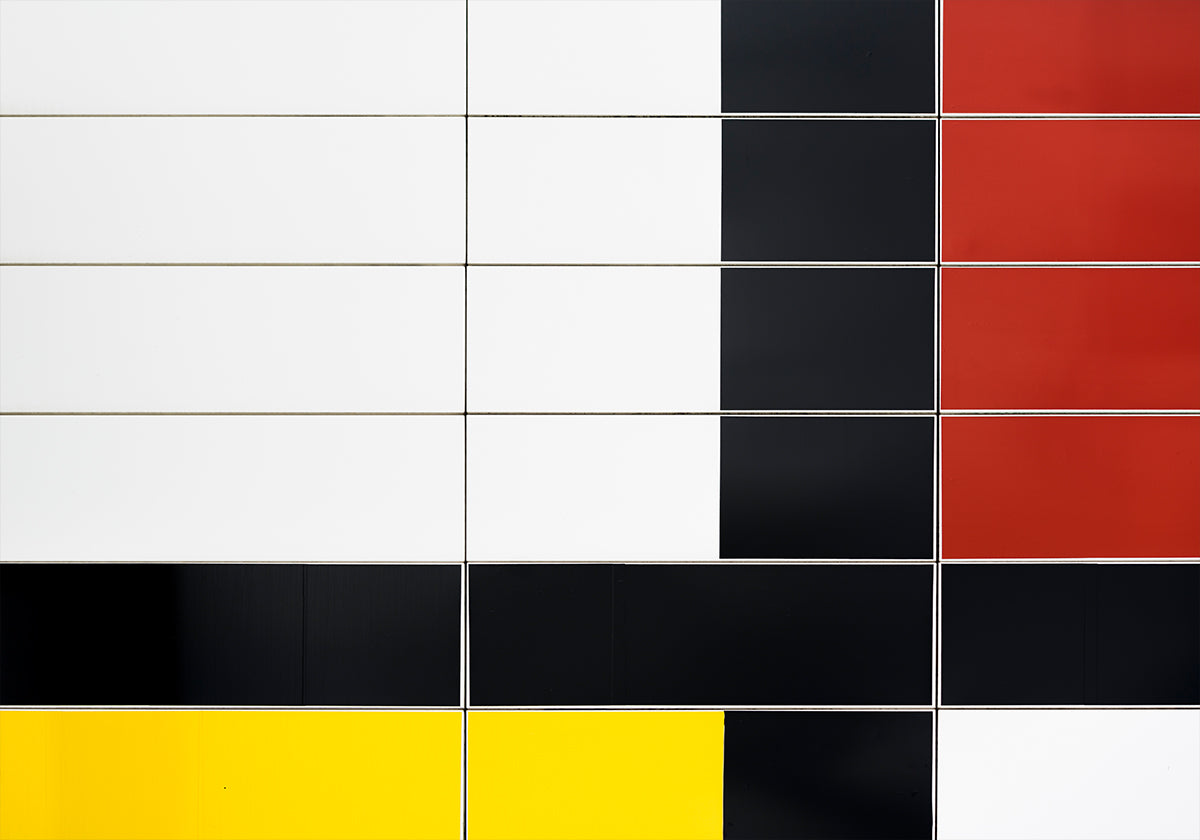 Mondriaan facade Plakat - Posterbox