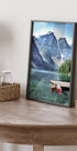 Kanus im See Poster - Posterbox.no