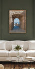 Mittelalterliches Schloss-Meerblick-Poster - Posterbox.no