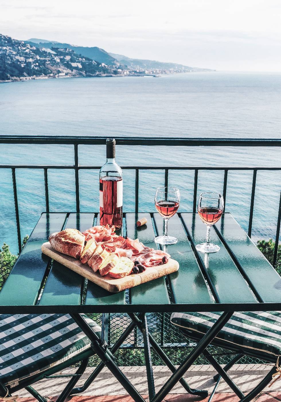 Wein in Italien Balkonposter - Posterbox.no