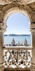 Balkon zum Fluss Tejo Portugal Poster - Posterbox.no