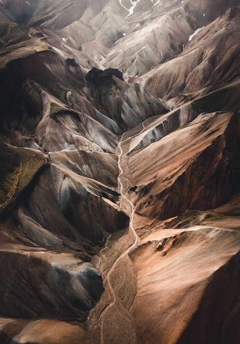 Landmannalaugar Plakat - Posterbox