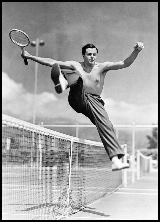 Jumping Over the Net Poster - Posterbox.no