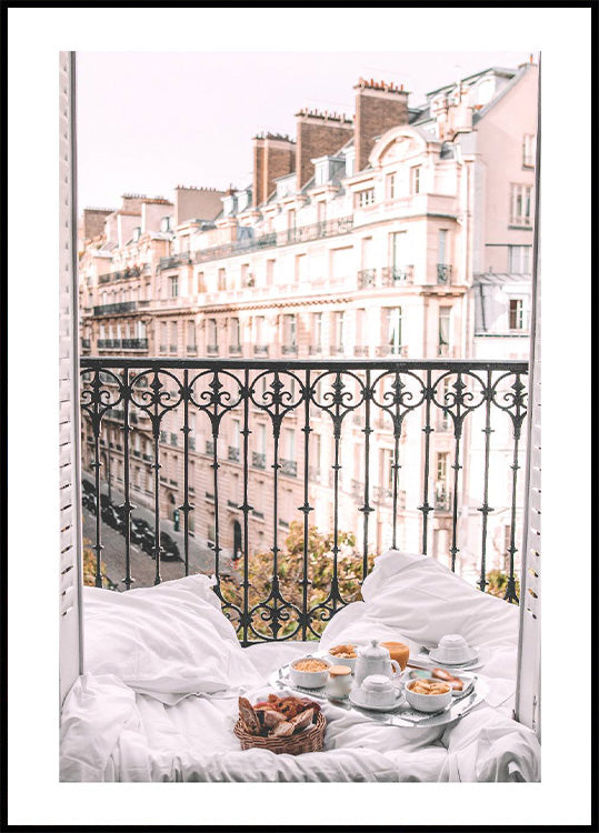 Pariser Balkon-Poster - Posterbox.no