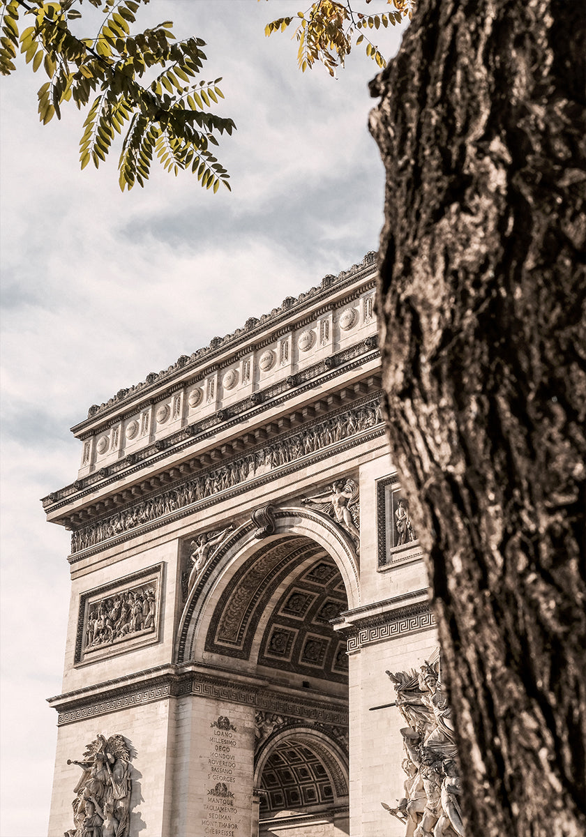 Arc de Triomphe Paris Plakat - Posterbox