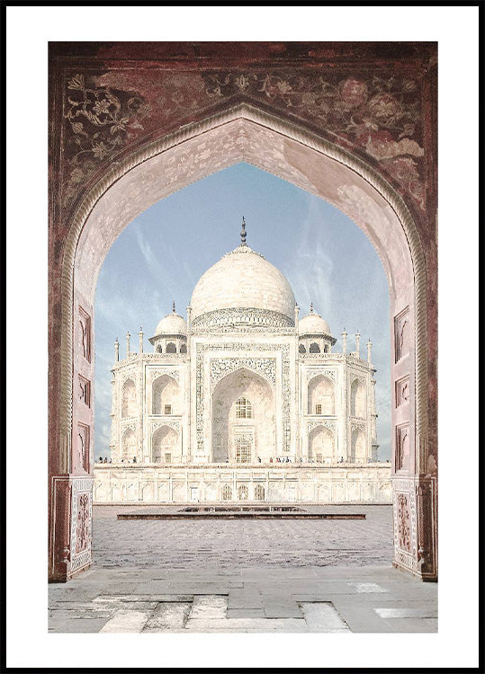 Taj Mahal Indien Agra Arc Poster - Posterbox.no