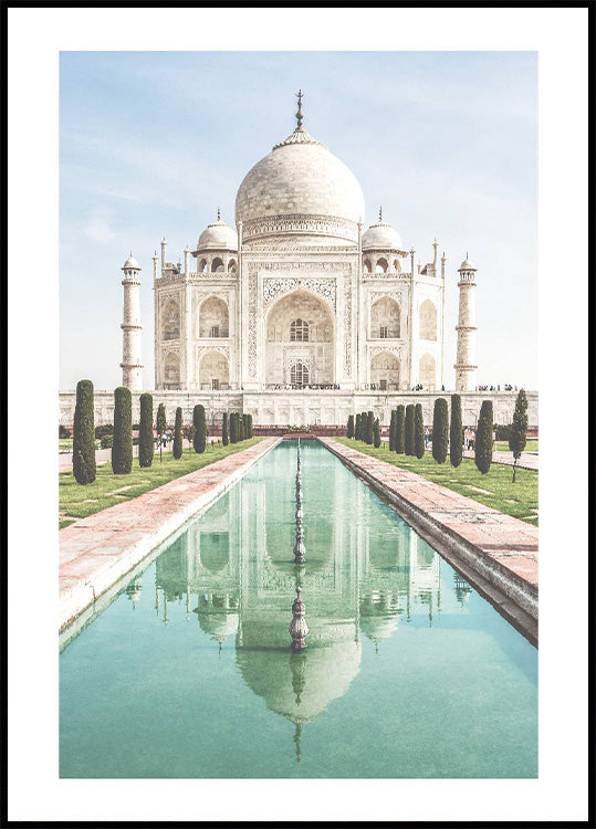 Taj Mahal Indien Agra Poster - Posterbox.no
