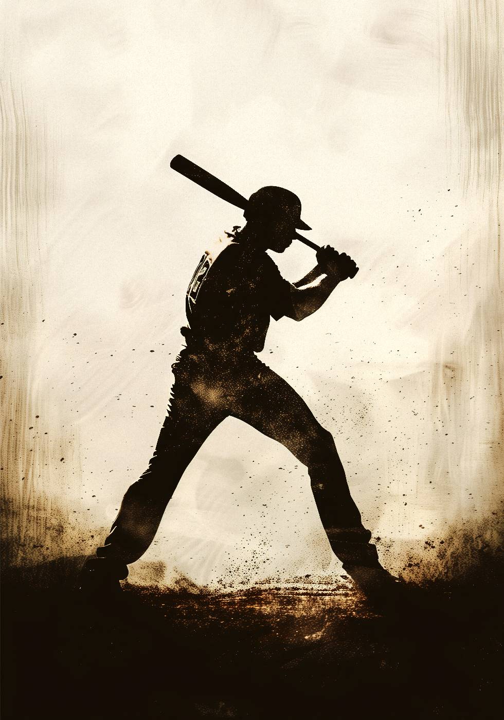 Baseball-Spieler-Poster - Posterbox.dk