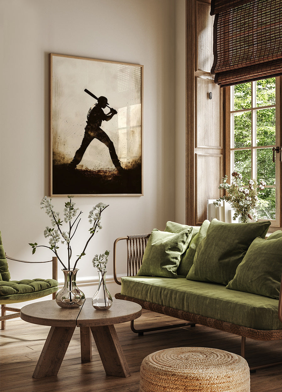 Baseball-Spieler-Poster - Posterbox.dk