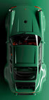 Retro Porsche 911 Grünes Poster - Posterbox.no