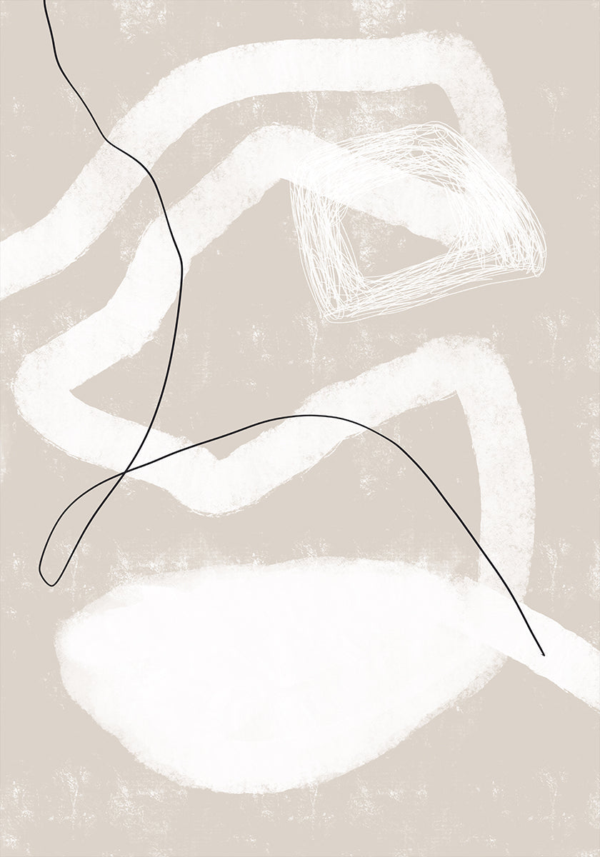 Organic Lines And Shapes - Posterbox