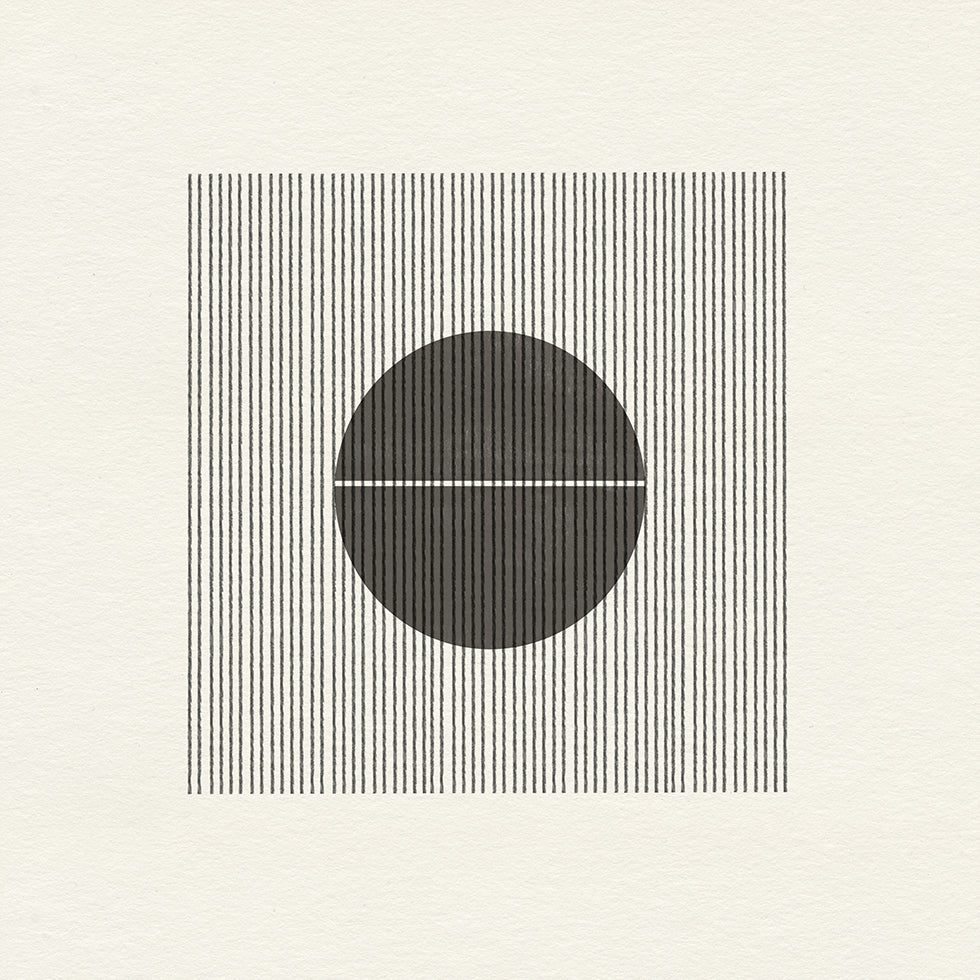 Line and Circle Harmony Plakat - Posterbox
