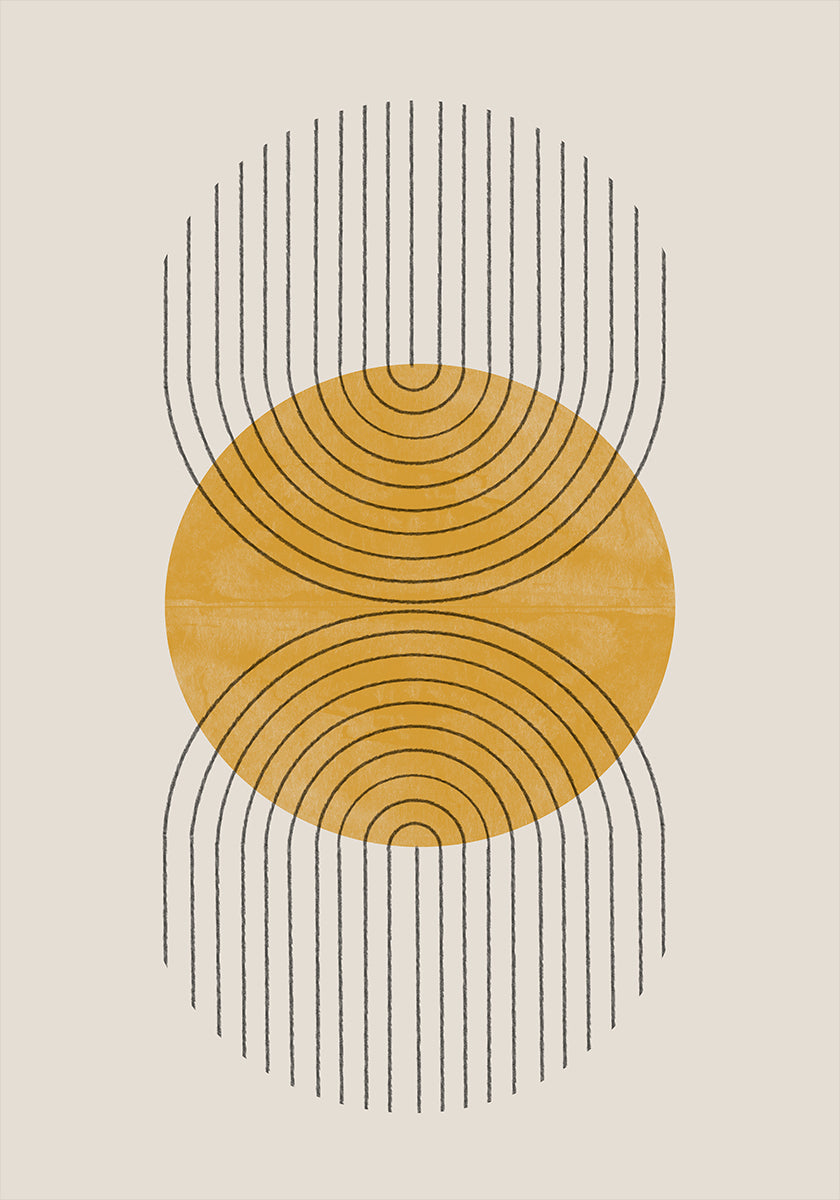 Symmetric Waves - Posterbox
