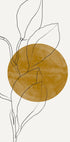 Line Leaf Harmony Plakat - Posterbox
