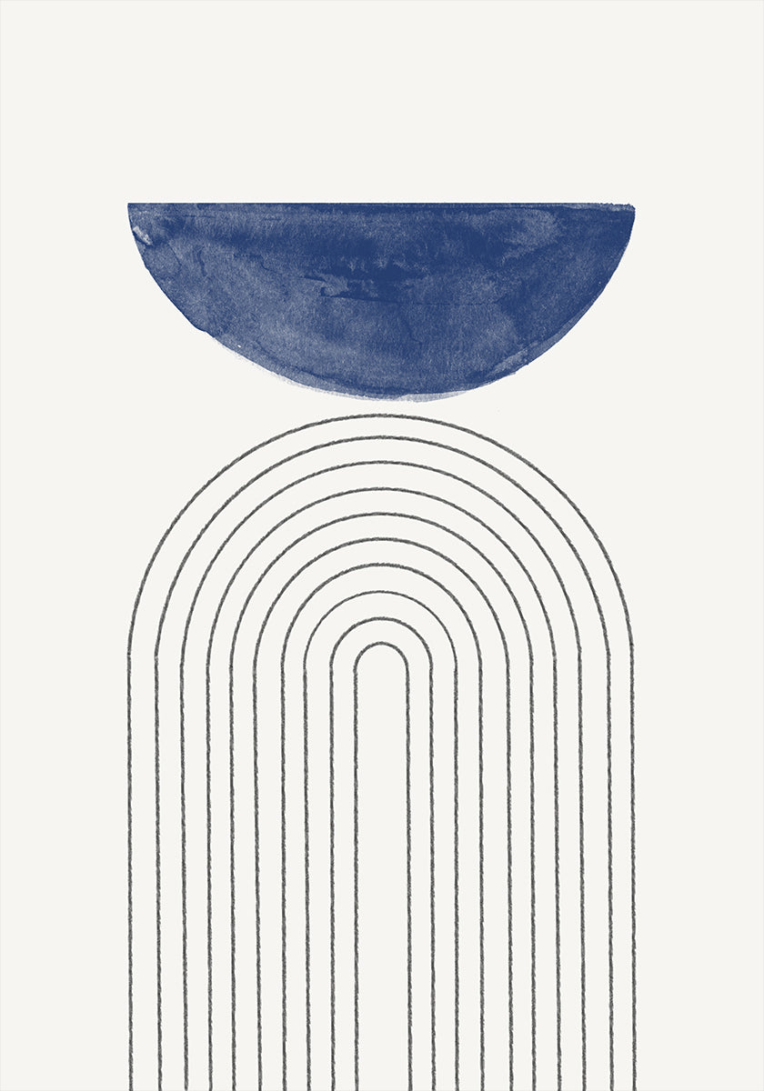 Curved Serenity Plakat - Posterbox