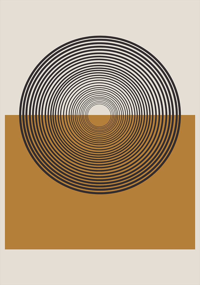 Concentric Reflections Plakat - Posterbox