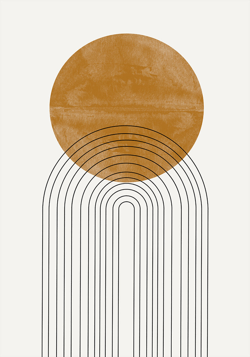 Golden Arch Echoes Plakat - Posterbox