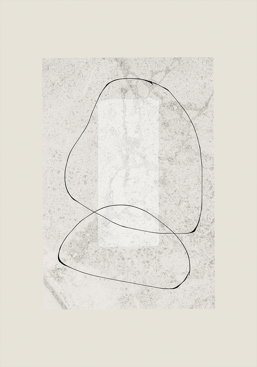 Minimalist Curves Plakat - Posterbox