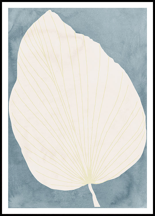 Illustration Of A Large Leaf (NEW) - Posterbox