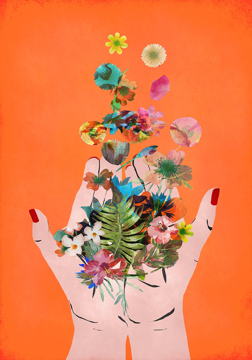 Floral Release Plakat - Posterbox