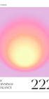 Gradient with Soft Pink and Yellow Hues Plakat - Posterbox