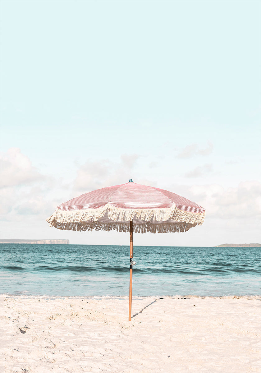 Pink Umbrella Plakat - Posterbox