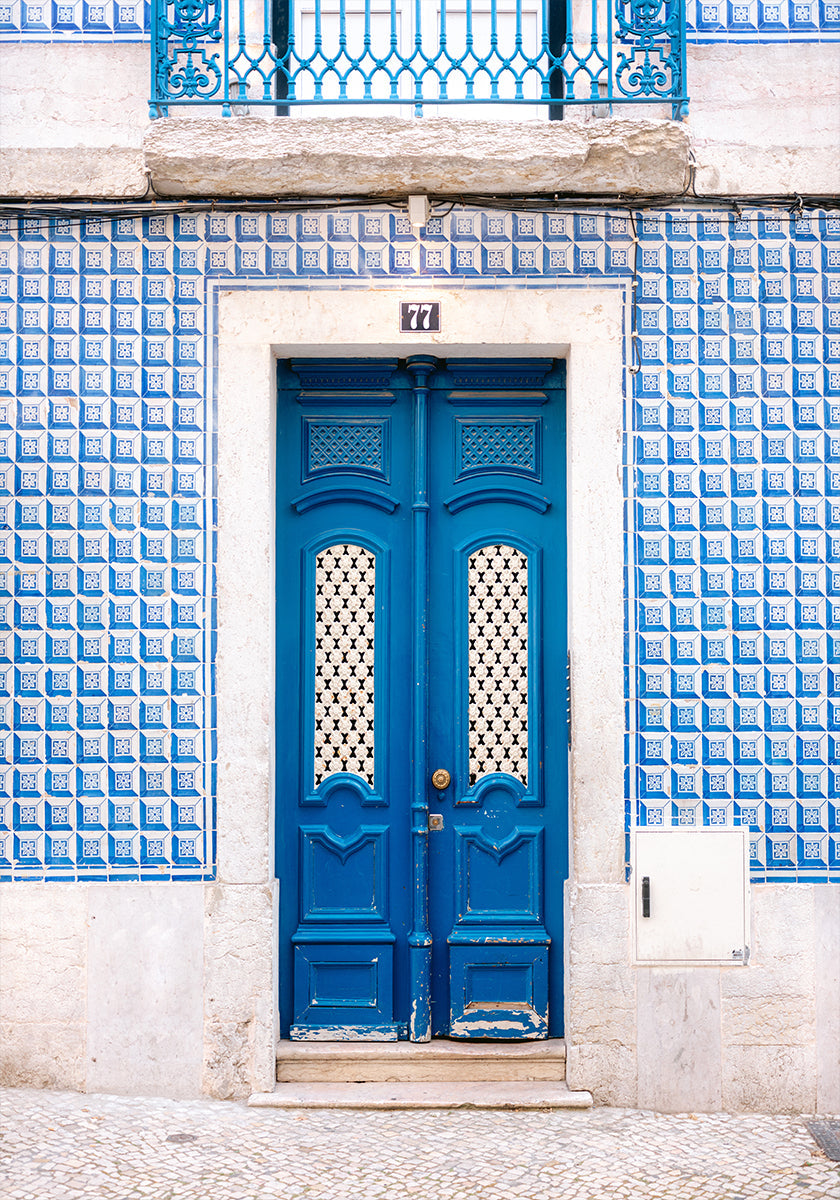 Blue Lisbon Plakat - Posterbox