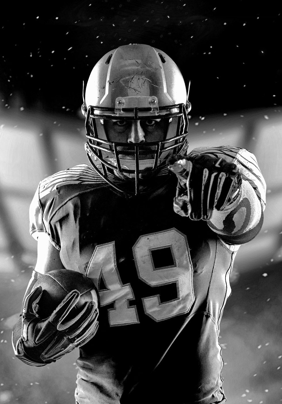 American-Football-Spieler-Poster - Posterbox.no