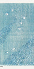 Woodblock Print Blue Plakat - Posterbox