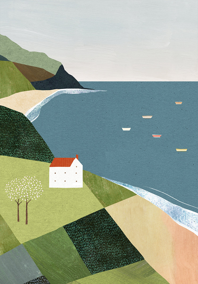 House on the Cliff - Posterbox