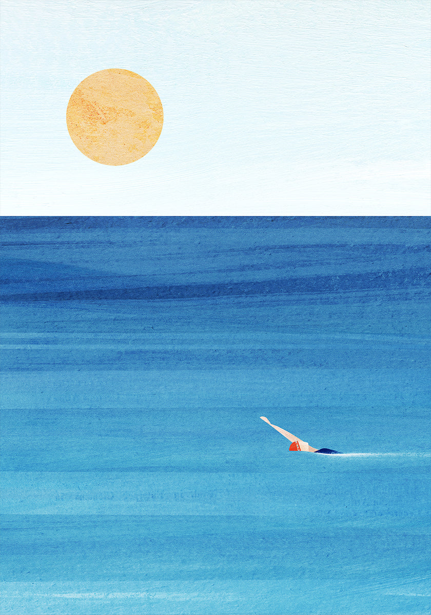 Sea Swim Plakat - Posterbox