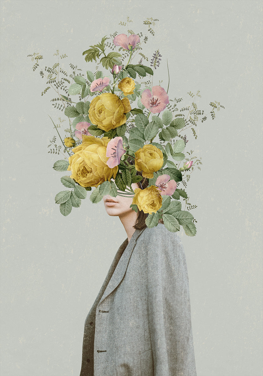 Yellow bouquet Plakat - Posterbox
