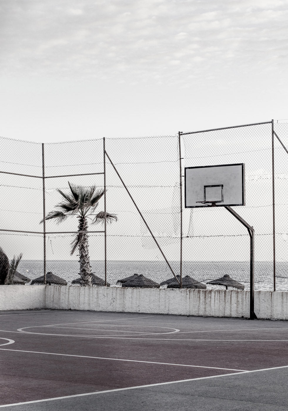 Basketballplatz-Poster - Posterbox.no