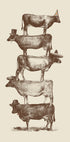 Cow Cow Nuts Plakat - Posterbox