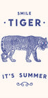 Smile Tiger Plakat - Posterbox