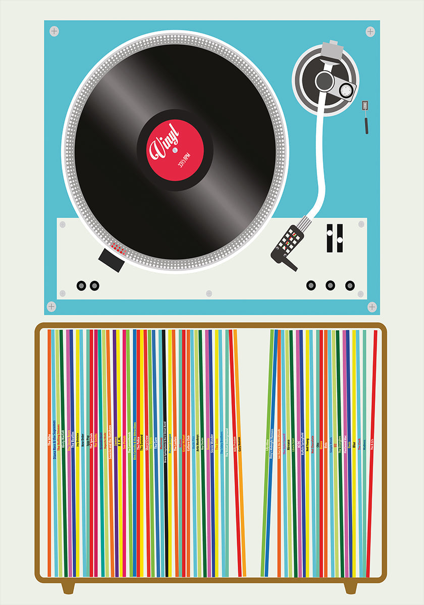 Vinyl Stack - Posterbox