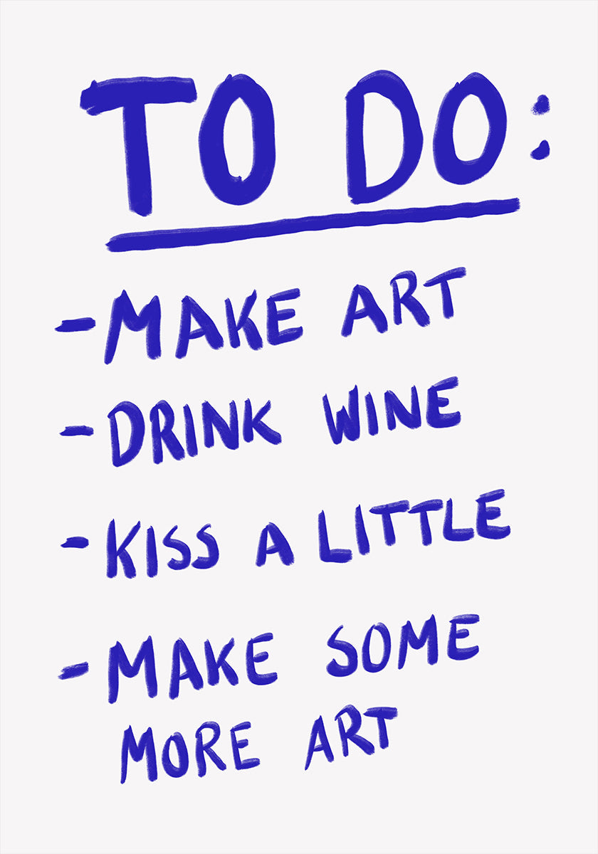 Creative To-Do List Plakat - Posterbox