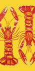 Langoustines On Yellow Plakat - Posterbox