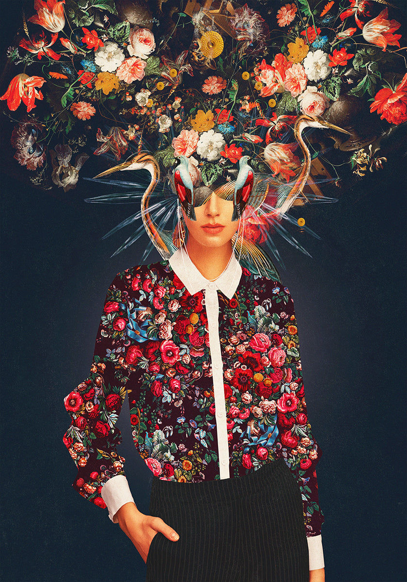 Your Head Was Full of Colours That Had No Names - Posterbox