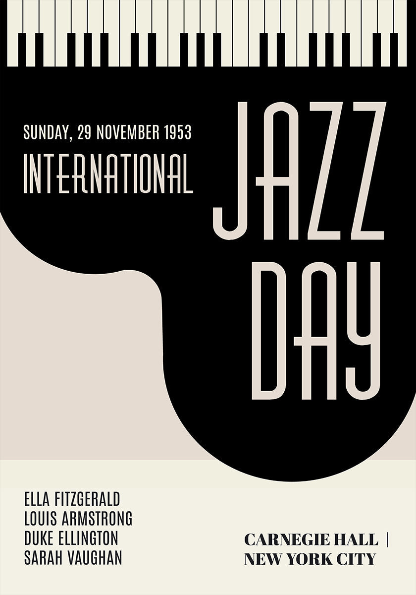 Jazzy Days Plakat - Posterbox