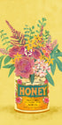 Flowers In a vintage Honey Can - Posterbox