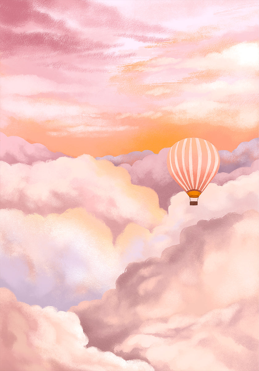 In the Clouds Plakat - Posterbox