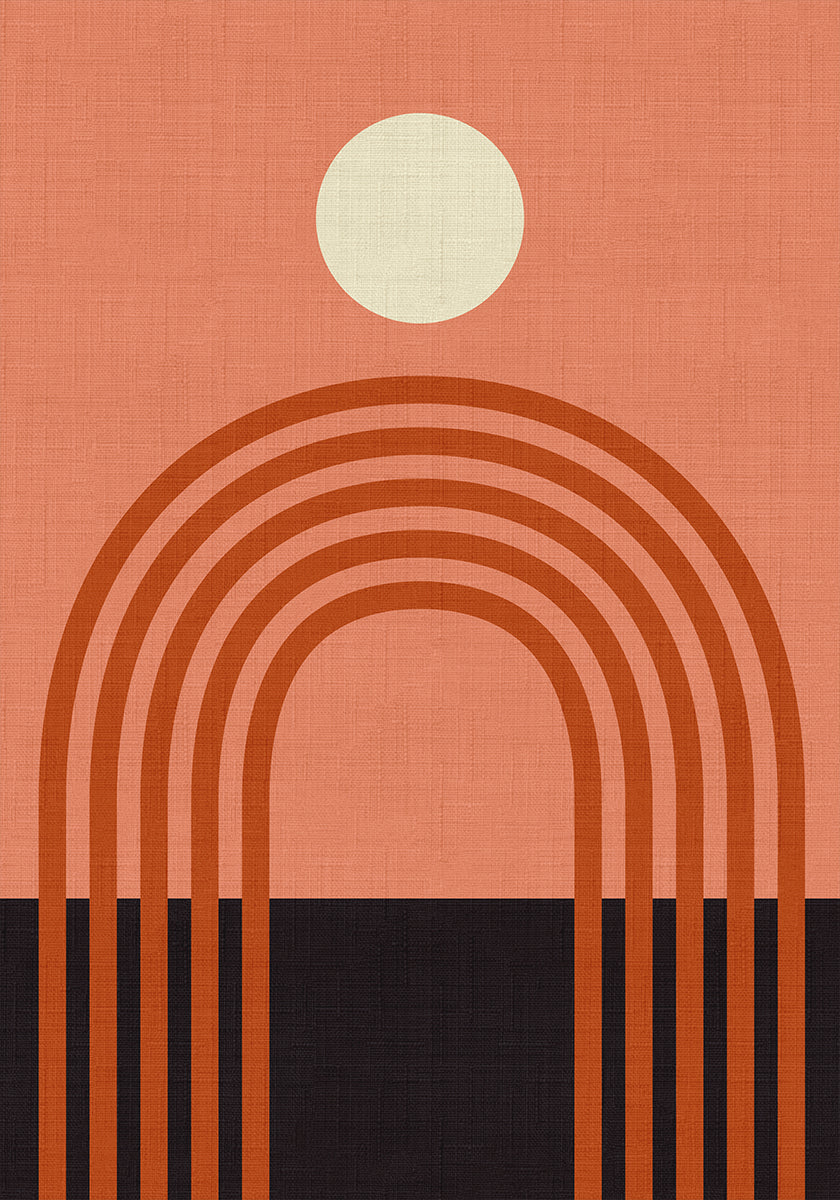 Geo Shapes Fall 21 Arc - Posterbox