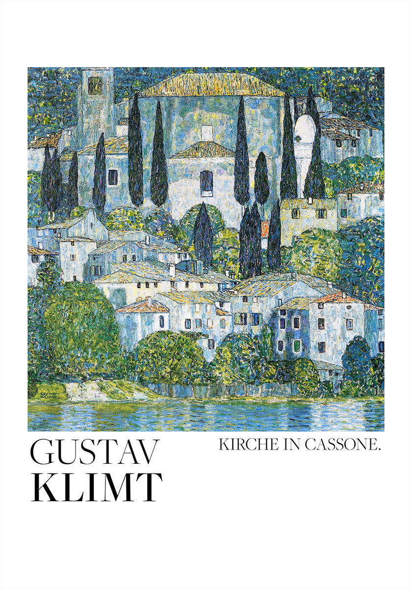 Kirche In Cassone (1913) Plakat - Posterbox