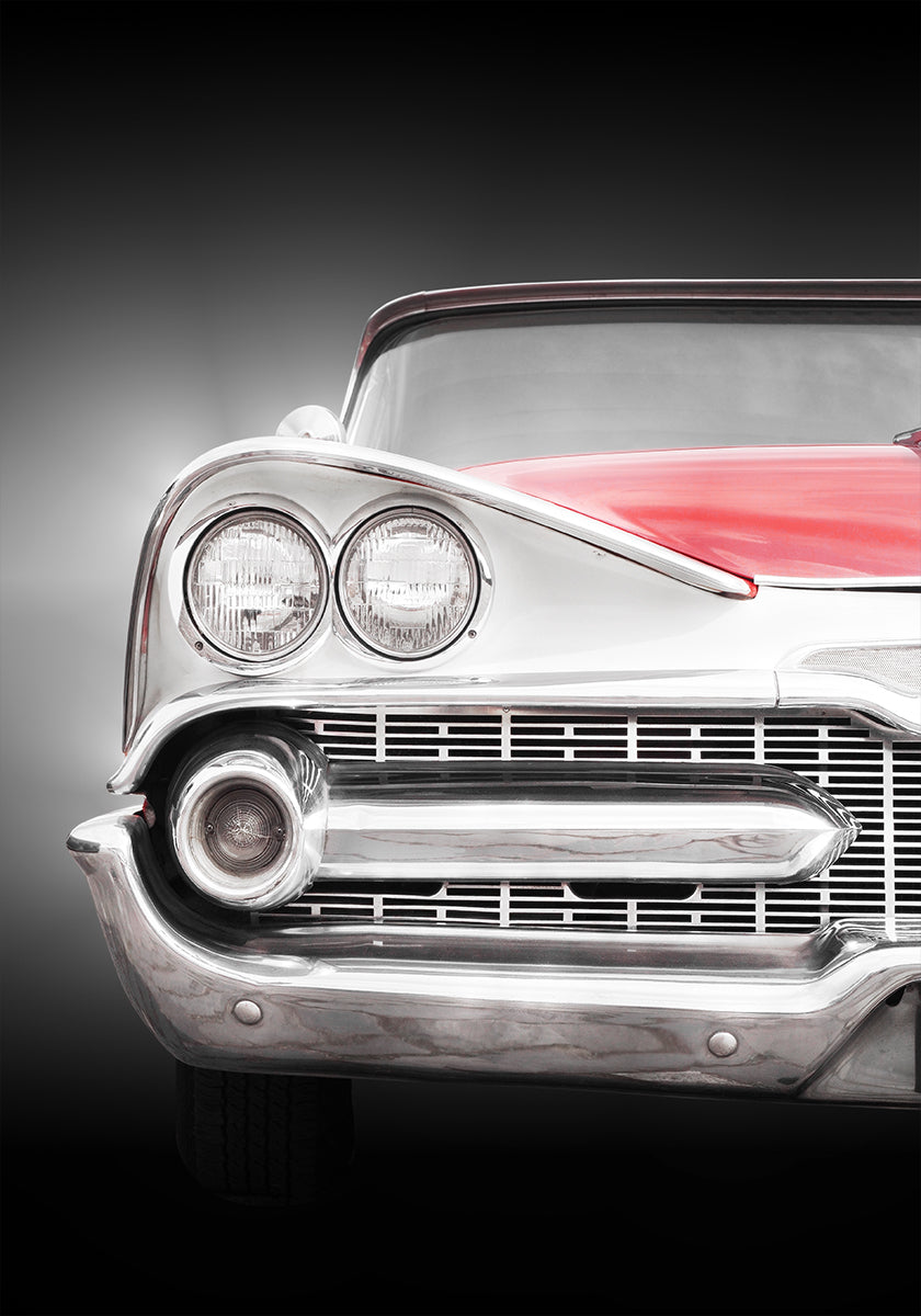 American classic car Coronet 1959 front view Plakat - Posterbox
