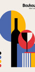 Bauhaus Wine Lodge Plakat - Posterbox