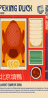 Peking Duck Japanese Food Print Plakat - Posterbox