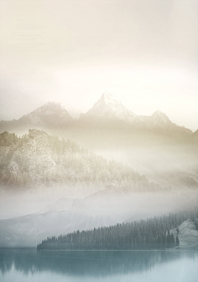 Vanilla Landscape III Plakat - Posterbox