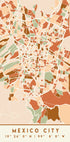 Black Maps Earth Tones 52 Plakat - Posterbox